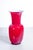 Red Opaline Glass Vase from Venini, 2003 For Sale - Image 3 of 14