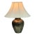 Gilded Botanical Relief Table Lamp For Sale