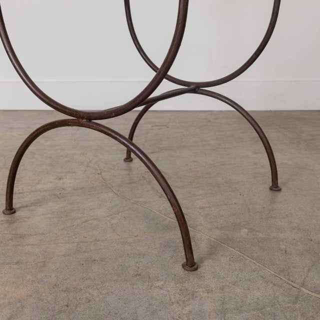 1940s French Iron Dining Chairs, Set of 4 For Sale - Image 14 of 16