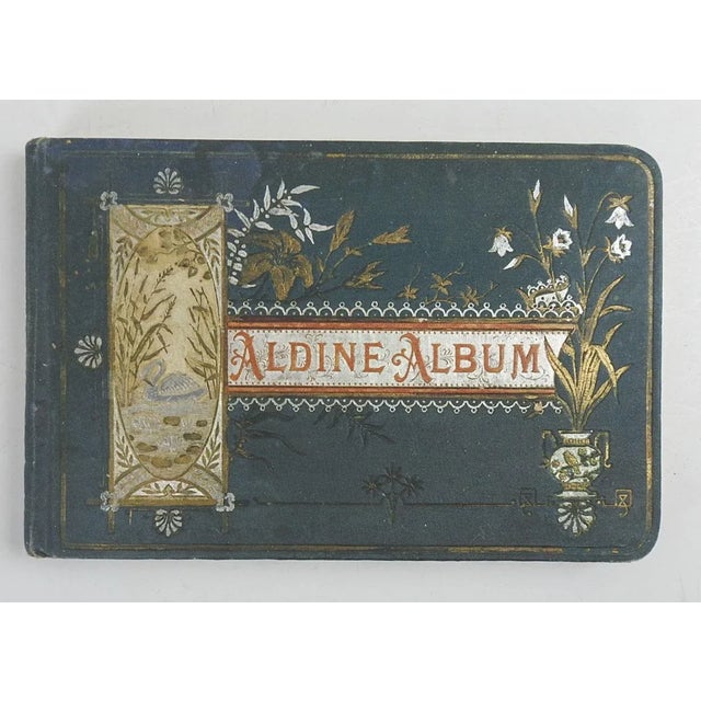 Antique 1878 Aesthetic Movement Autograph Album Book For Sale - Image 12 of 12