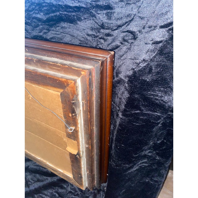 Large Antique Shadow Box Photo Frame For Sale - Image 4 of 10