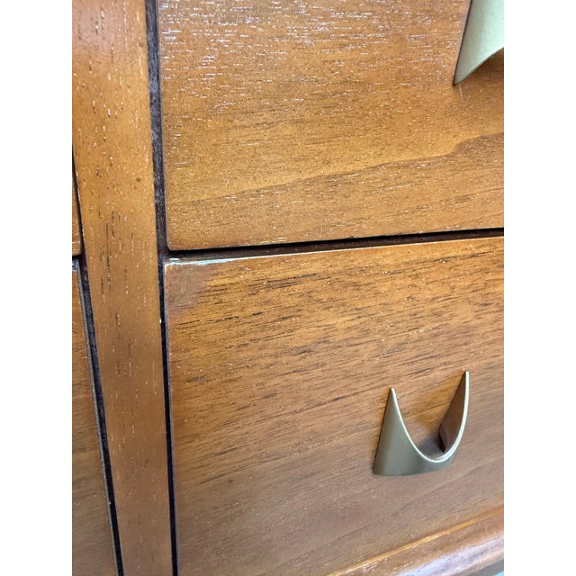 Broyhill Brasilia Lowboy With Mirror For Sale - Image 9 of 12