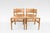 Børge Mogensen BM1 Dining Chairs by Børge Mogensen for C.M. Madsen, Denmark, 1960s, Set of 4 For Sale - Image 4 of 8