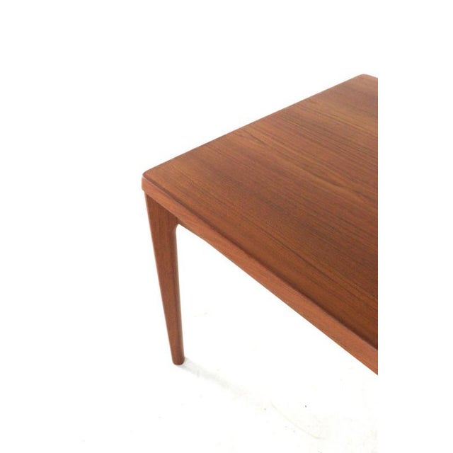 Rectangular Extendable Dining Table by Henning Kjaernulf for Vejle For Sale - Image 9 of 15
