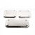 Silver Set of Three Reed and Barton Silver Plate Trays With Hand-Hammered Detailing For Sale - Image 8 of 18