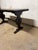 Early 20th Century English British Imperial Style Trestle Console Table For Sale In Washington DC - Image 6 of 18
