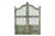 Indian Vintage Indian Painted Teakwood Garden Gate or “Dog Door” For Sale - Image 3 of 3