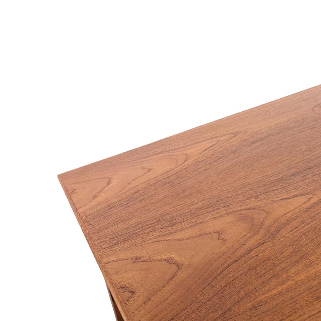 Vintage Danish Teak Desk, 1960s For Sale - Image 10 of 11