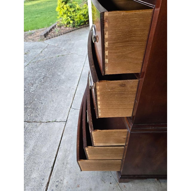 Henredon 1950s Henredon 8 Drawer Mohagany Chest For Sale - Image 4 of 14