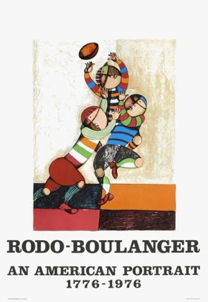 1976 Graciela Rodo Boulanger An American Portrait Poster