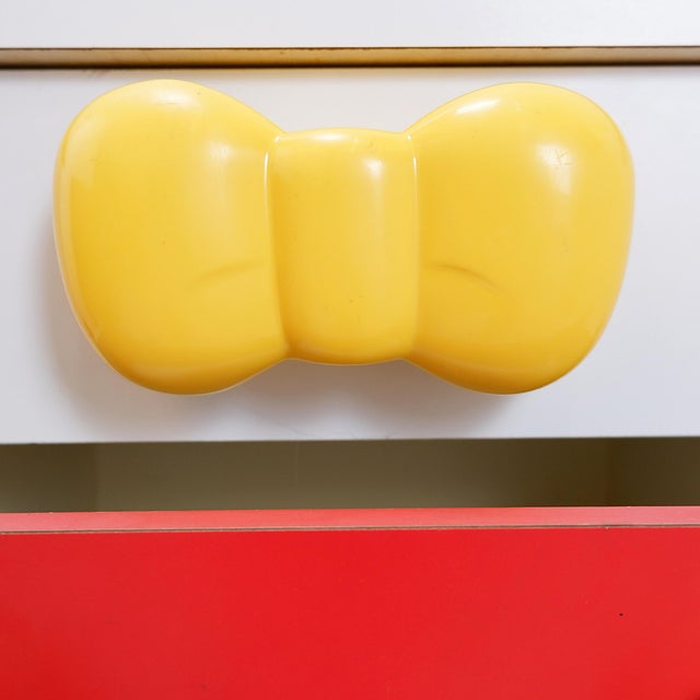 Mickey Mouse Chest of Drawers by Pierre Colleu for Starform, France, 1980s For Sale - Image 4 of 18