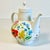 1970s Vintage Heinrich & Co German Boho Chic Hollywood Regency Flora Tea Pot For Sale - Image 9 of 15