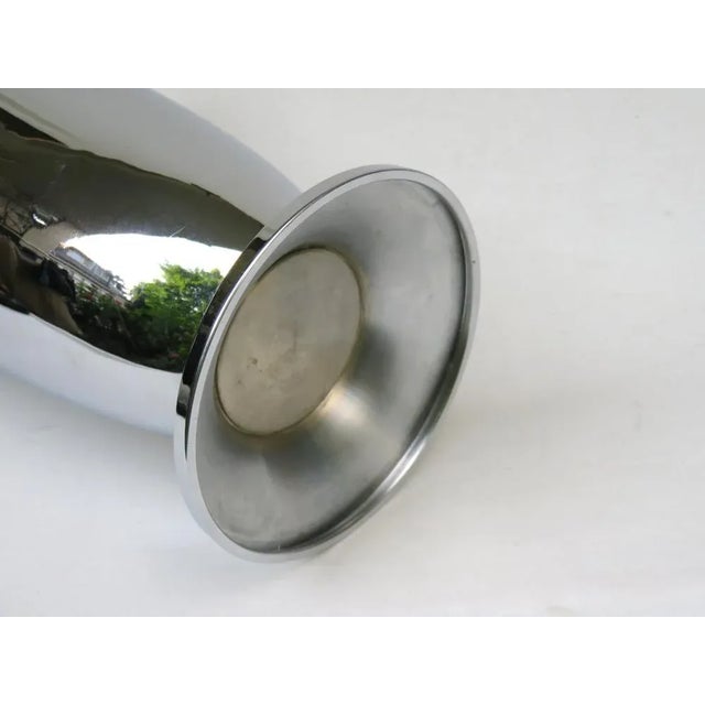 French Art Deco Chrome-Plated Champagne Cooler, 1920s For Sale - Image 11 of 13