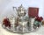 Victorian Antique Simpson Hall & Miller Treble Plate Tea and Coffee Set - 4 Piece Set For Sale - Image 3 of 9
