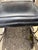 1970s 1970s Hollywood Regency Chrome & Black Leather Scroll Rocking Chair, Manner of Maison Jansen For Sale - Image 5 of 7