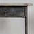 Antique Iron Bedside Table with Mable Top, 1910 For Sale - Image 10 of 13