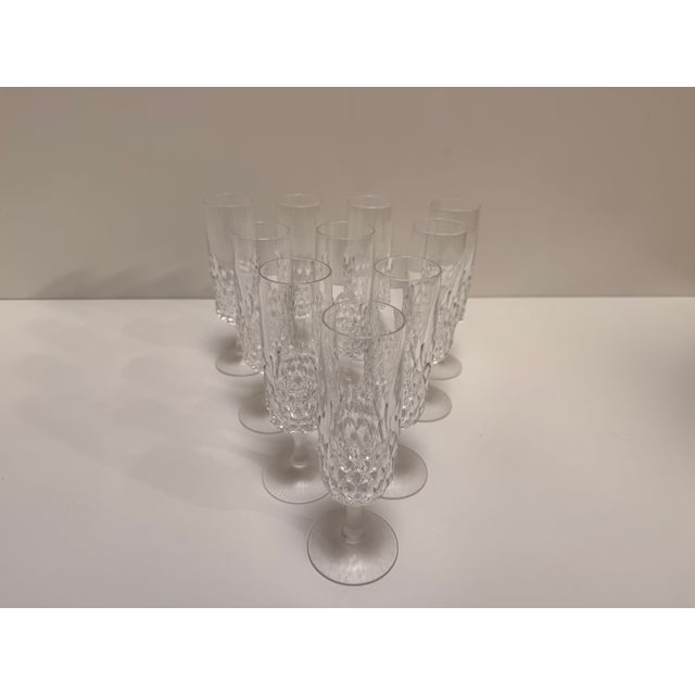 Cordoba Series Champagne Coupes from Peill & Putzler, 1970s, Set of 10 For Sale - Image 11 of 14