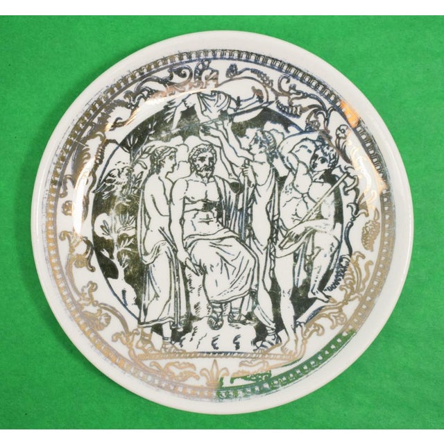 Stacking Set X 8 Fornasetti Mitologia Boxed Coasters For Sale - Image 9 of 11