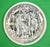 Stacking Set X 8 Fornasetti Mitologia Boxed Coasters For Sale - Image 9 of 11