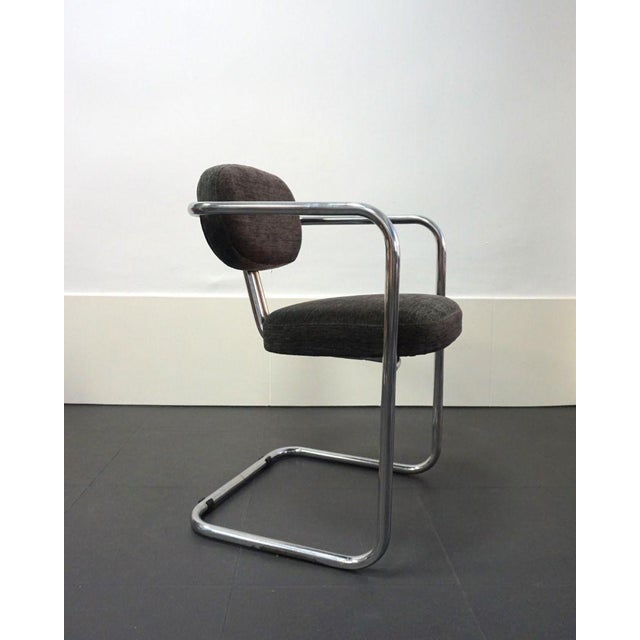 Vintage Space Age Chair in Chrome, 1970s For Sale - Image 6 of 6