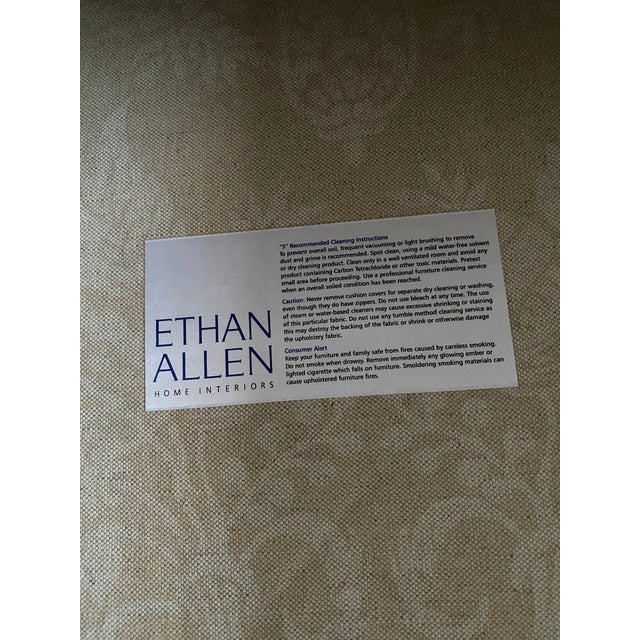 2000s Ethan Allen Preston Roll-Arm Sofa For Sale - Image 9 of 10