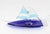 Blue Vintage Modern Murano Glass Model of Sailing Ships For Sale - Image 8 of 18