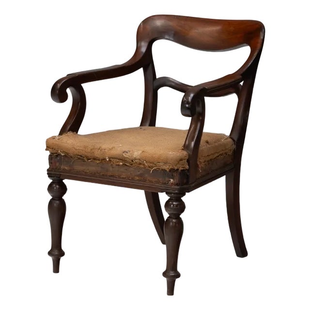Mahogany Armchair, United Kingdom, 1870s For Sale