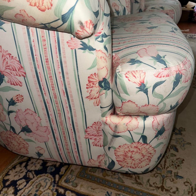 1980s Directional Mid Century Swivel Lounge Chairs - A Pair For Sale - Image 13 of 16
