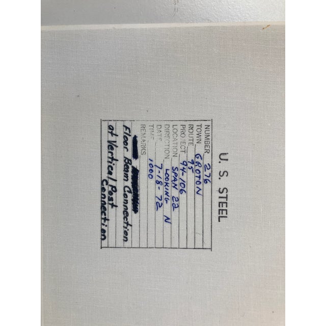 Architectural Black and White Original Archival Glossy Photo, 8x10, 1972 For Sale - Image 4 of 6