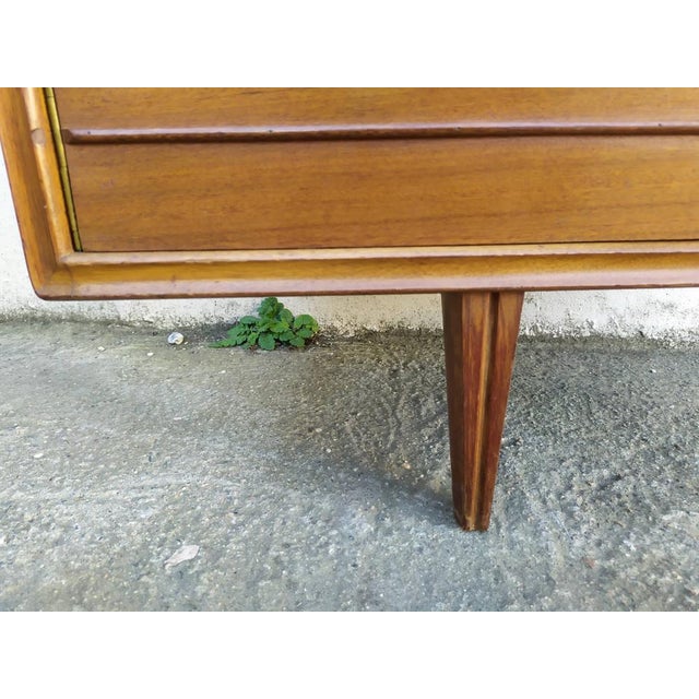 Wood Vintage Wooden Headboard, 1960s For Sale - Image 7 of 18