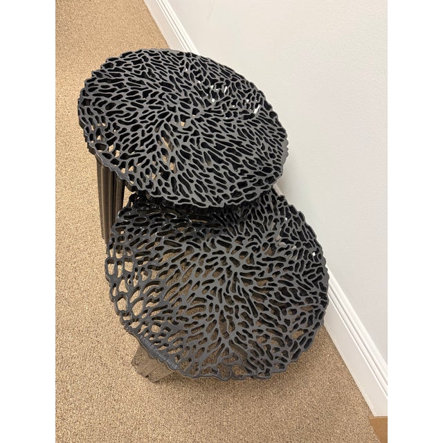 Kartell T Table by Patricia Urquiola - Set of 2 For Sale - Image 9 of 12