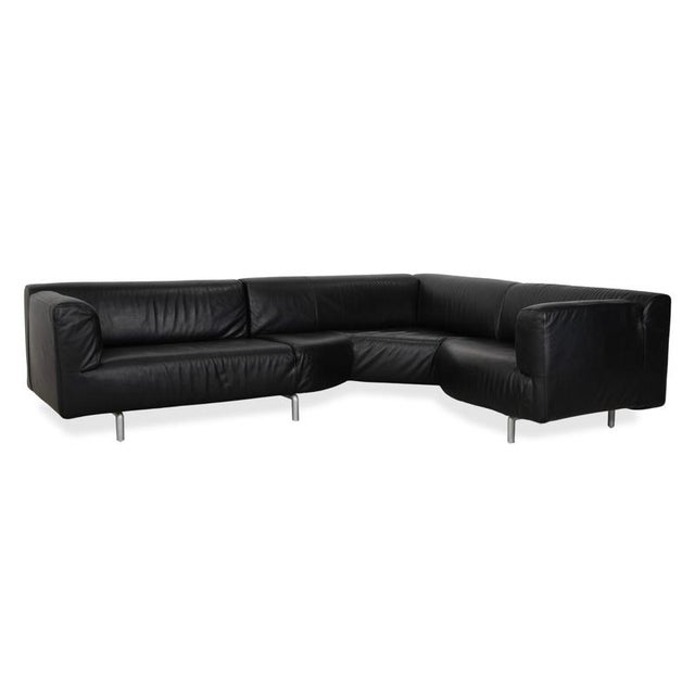 Met 250 Sofa in Leather by Piero Lissoni for Cassina For Sale - Image 16 of 16