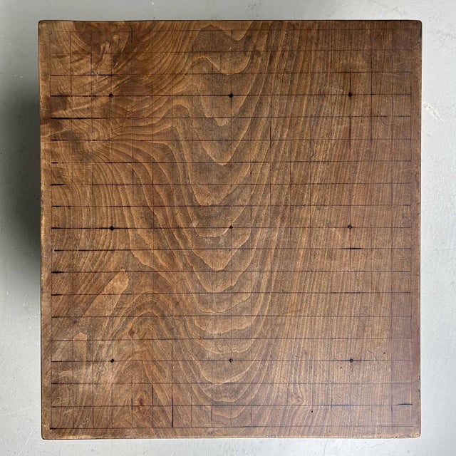 Go Game Board Goban Kaya Side Table, Japan, 1920s For Sale - Image 15 of 16