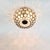 1970s Large Mid-Century Modern Glass Flush Mount from Limburg, Germany, 1960s For Sale - Image 5 of 11