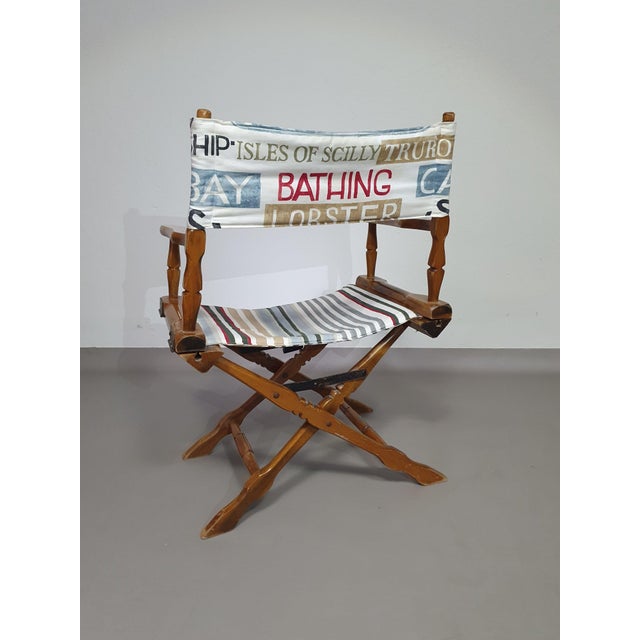Foldable Deck Chair by W.H. Den Ouden for Vetus Rotterdam For Sale - Image 3 of 18