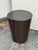 Crate & Barrel Anton Bronze Drum End Table For Sale - Image 10 of 12