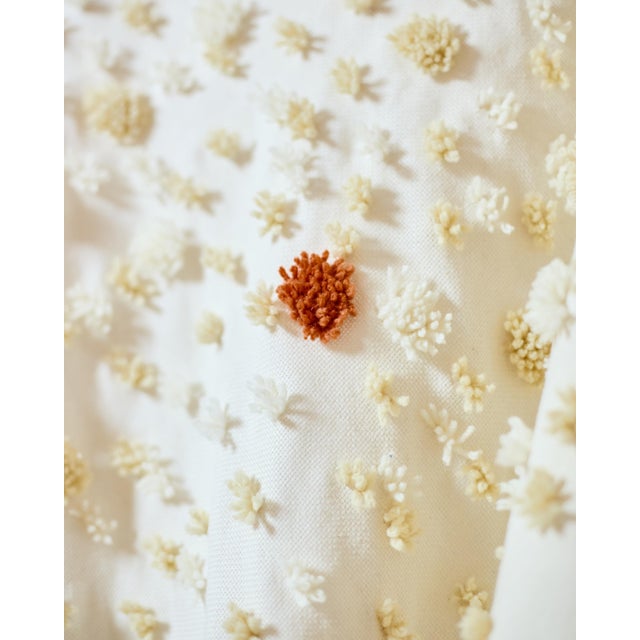 Handmade Cotton Bedcover by Tiktik, 2010s, in Flawless conditions. Designed from 2000 This piece has an attribution mark,...