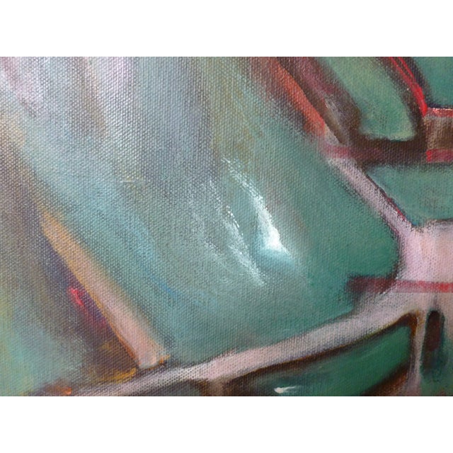 Contemporary "Carnival" Abstract Oil and Acrylic Painting by Scott Spencer For Sale - Image 3 of 6