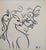 Marie Laurencin, Seated Dog, Ink Drawing For Sale - Image 5 of 5