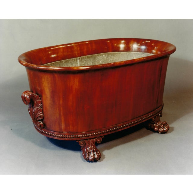 Circa 1815 Regency Period Grand Scale Oval Wine Cooler For Sale - Image 9 of 9