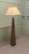 French Postmodern Faux Leather Floor Lamp, 1980 For Sale - Image 3 of 7