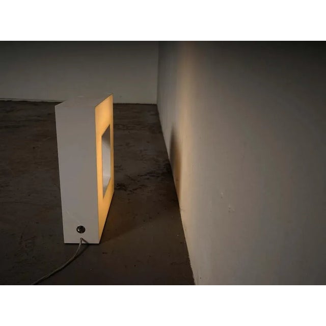 White Ming Light Object by Aldo Van Den Nieuwelaar For Sale - Image 8 of 11