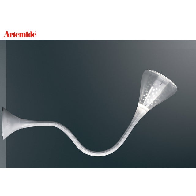 Artemide Pipe Adjustable Fluorescent Pendant Lamp by Herzog & De Meuron for Artemide, 2002 For Sale - Image 4 of 18