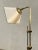 Gold Brass & Acrylic Glass Adjustable Floor Lamp, 1970s For Sale - Image 8 of 10