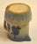 Early 20th Century Dutch Windmill Tulip Motiv Blue Beige Stoneware Pitcher For Sale - Image 12 of 14