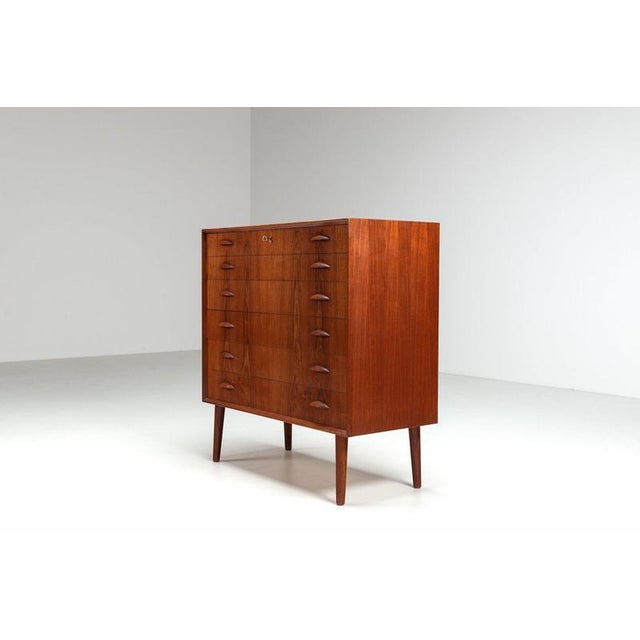 1960s Chest of Drawers in Teak by Johannes Sorth for Nexo Mobelfabrik, Denmark, 1960s For Sale - Image 5 of 14