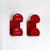 Plastic Coat Hooks in Glossy Red by Ambrogio Rossari for Gedy, Italy, 1970s, Set of 2 For Sale - Image 7 of 11