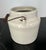 American Antique Stoneware Vessel With Handle For Sale - Image 3 of 7