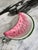 Made in Italy Watermelon Slice Decorative Plate For Sale - Image 9 of 9