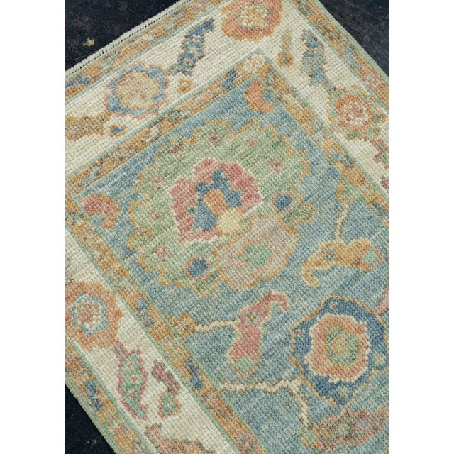 Early 21st Century Turkish Oushak Runner Rug 2'3" x 5'11" #17231 For Sale - Image 5 of 8